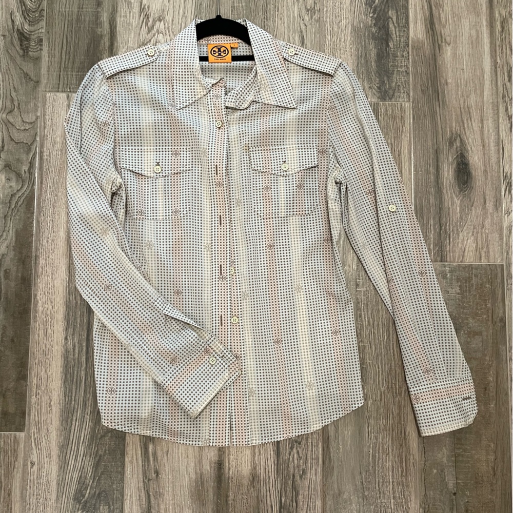 Like New (never worn) Tory Burch Blouse - size 4